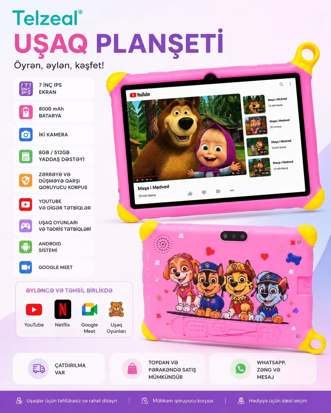 Telzeal uşaq planşeti