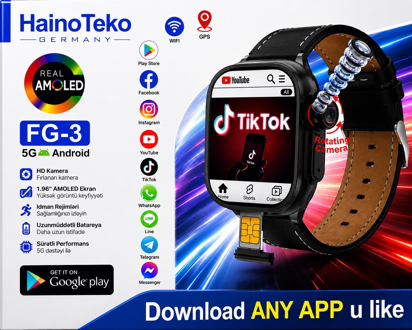Smart saat HainoTeko