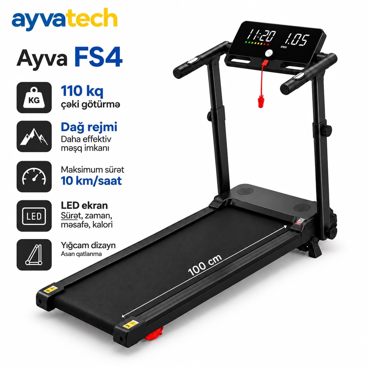 Qaçış trenajoru AYVA FS4 PRO